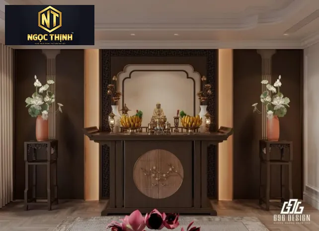 TỦ THỜ BẰNG GỖ CAO CẤP NGỌC THỊNH - TT02